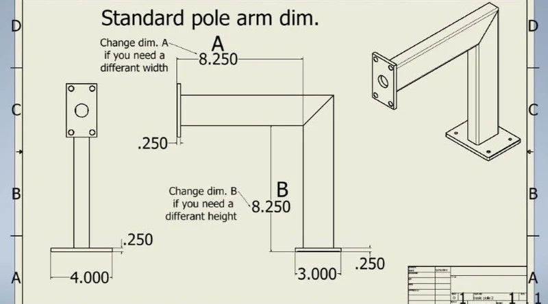BreakAway Transducer Pole